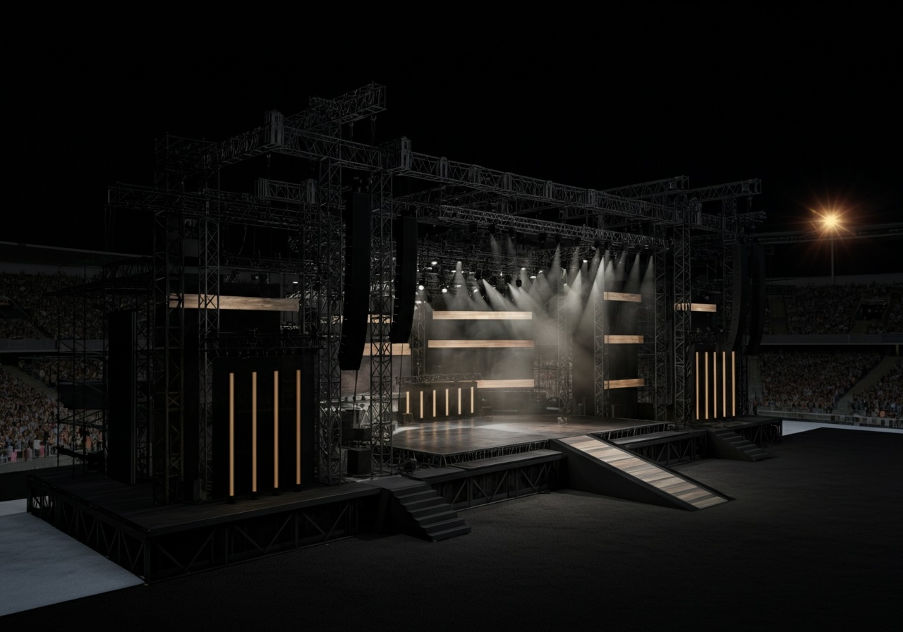 Arena and large stage production