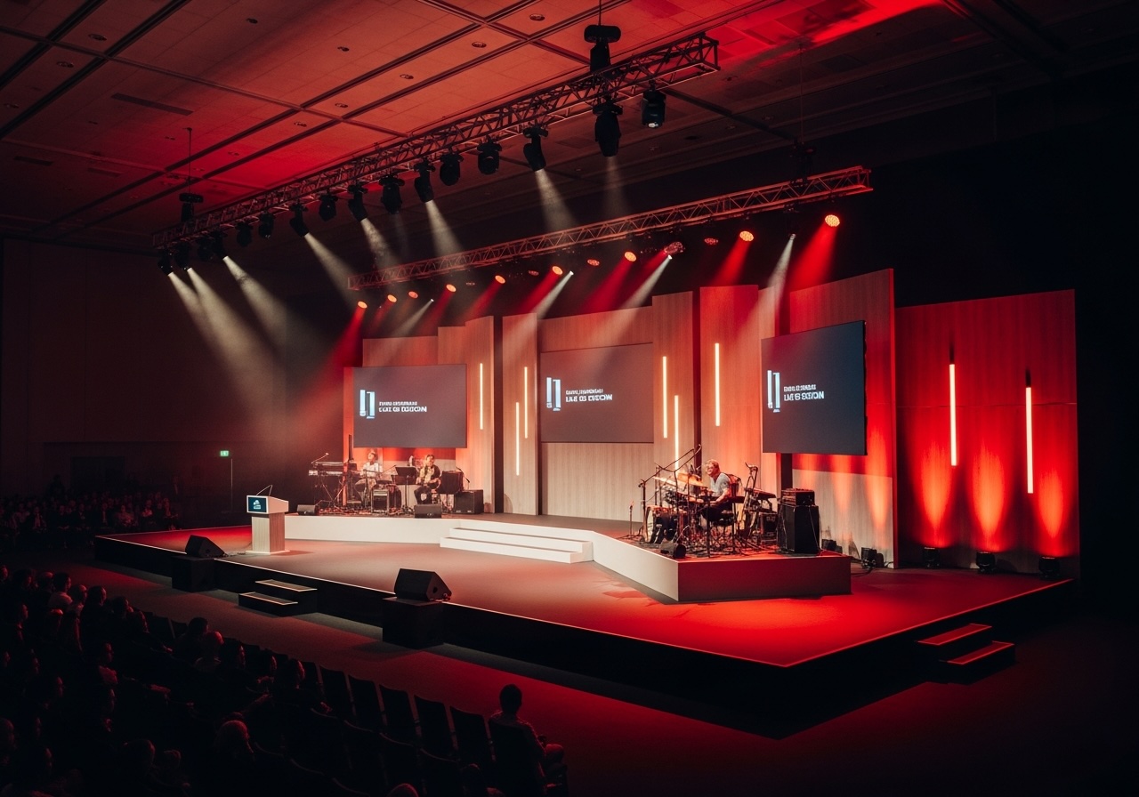 Live and streaming stage production
